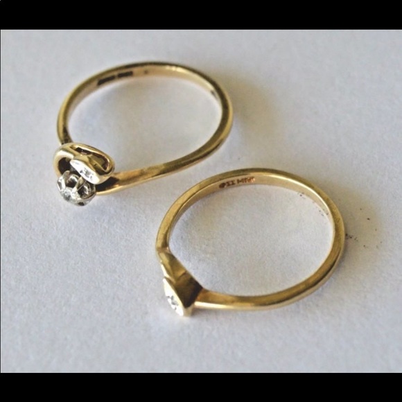 Lovestory bridal set 14k gold - Picture 4 of 8